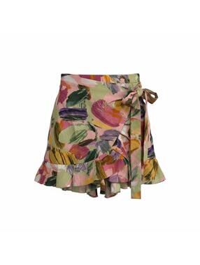 #86 ZARA Floral Skort Sz. XS
